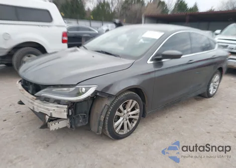 2015 Chrysler 200 Limited из США, поврежденный, VIN 1C3CCCABXFN649990